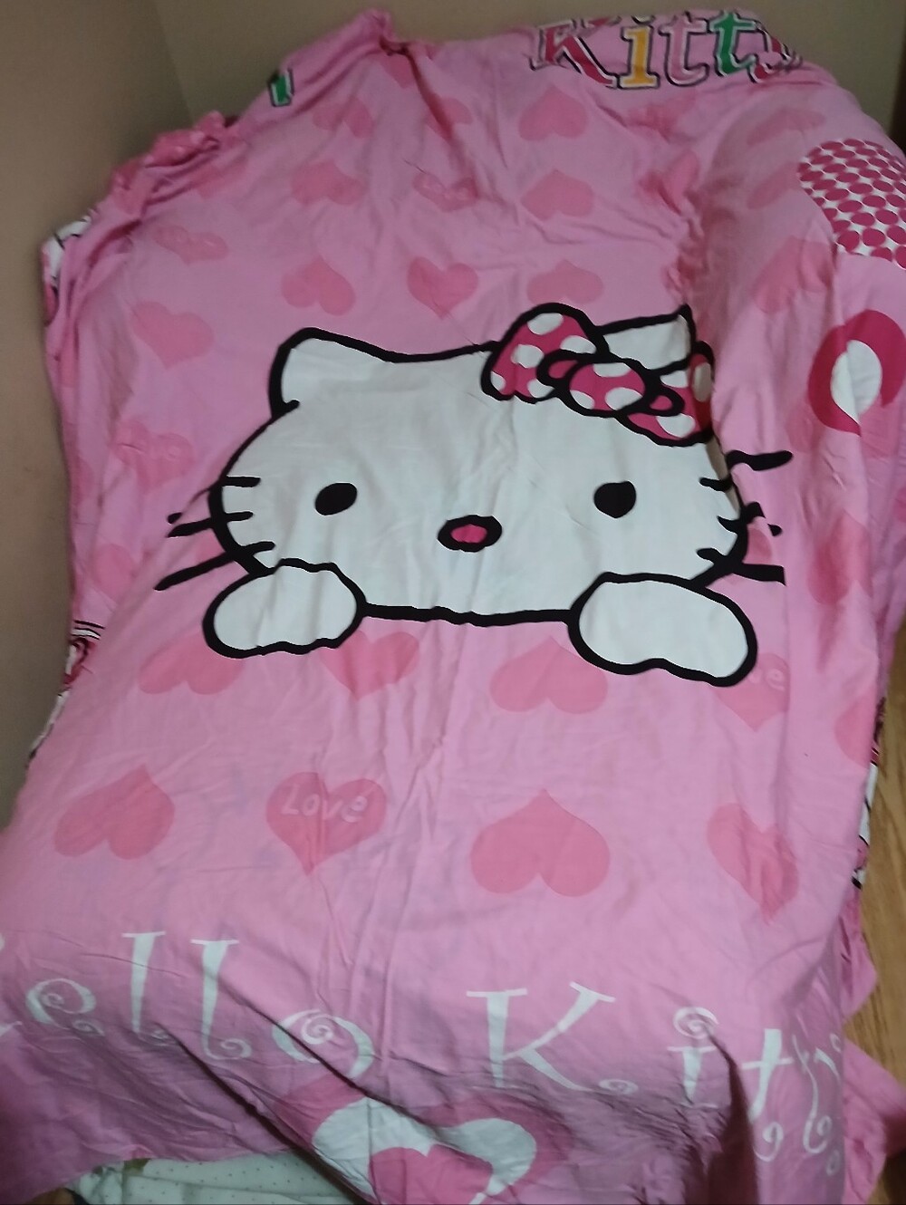 Hello Kitty duvet cover + 2pillowcases